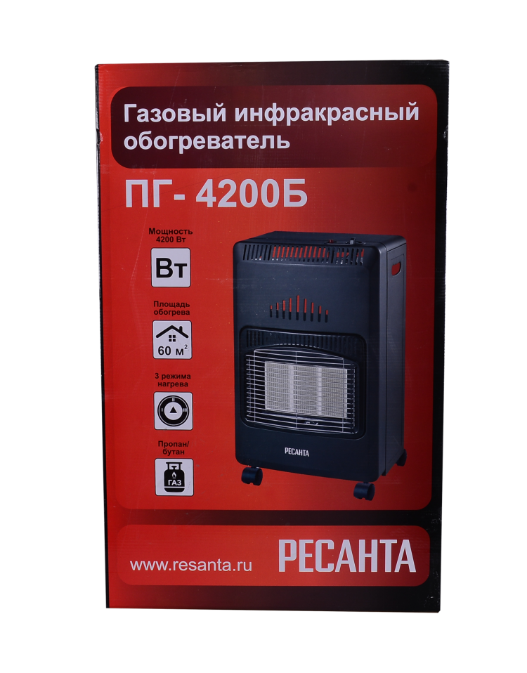 Газовый инфракрасный обогреватель ПГ-4200Б Ресанта